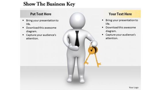 Business Development Strategy Template Show The Key Concept