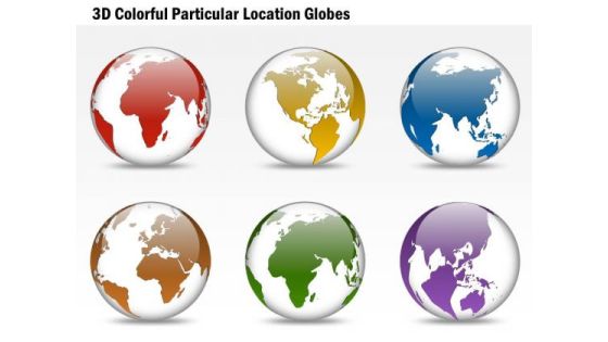 Business Diagram 3d Colorful Particular Location Globes Presentation Template Business Diagram 3d Colorful Particular Location Globes Presentation Template