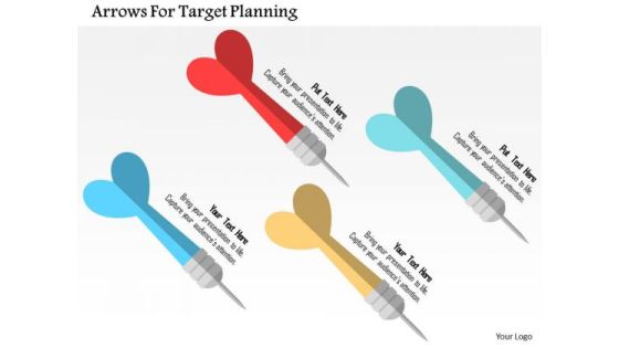 Business Diagram Arrows For Target Planning Presentation Template Business Diagram Arrows For Target Planning Presentation Template