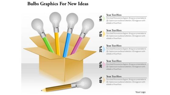 Business Diagram Bulbs Graphics For New Ideas Presentation Template Business Diagram Bulbs Graphics For New Ideas Presentation Template