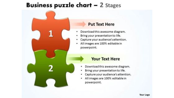 Business Diagram Business Puzzle Chart 2 Stages Sales Diagram Business Diagram Business Puzzle Chart 2 Stages Sales Diagram