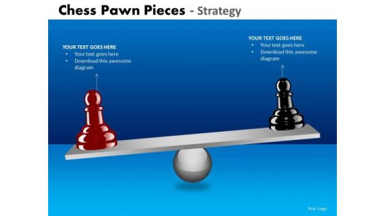 Business Diagram Chess Pawn Pieces Strategy Diagram Business Diagram Chess Pawn Pieces Strategy Diagram
