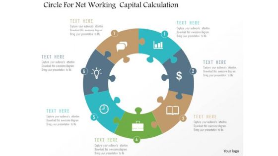 Business Diagram Circle For Net Working Capital Calculation Presentation Template Business Diagram Circle For Net Working Capital Calculation Presentation Template
