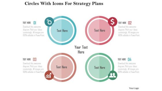 Business Diagram Circles With Icons For Strategy Plans Presentation Tempalte Business Diagram Circles With Icons For Strategy Plans Presentation Tempalte
