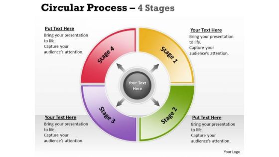 Business Diagram Circular Process 4 Stages Sales Diagram Business Diagram Circular Process 4 Stages Sales Diagram