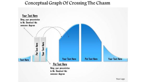 Business Diagram Conceptual Graph Of Crossing The Chasm Presentation Template Business Diagram Conceptual Graph Of Crossing The Chasm Presentation Template