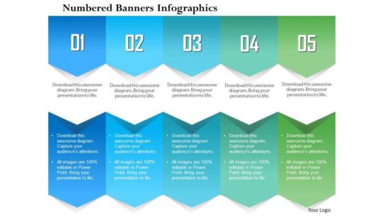 Business Diagram Five Numbers For Text Representation Presentation Template Business Diagram Five Numbers For Text Representation Presentation Template