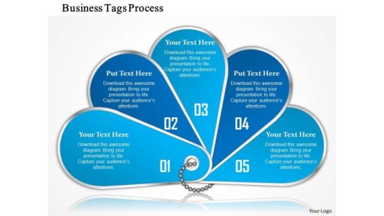 Business Diagram Five Staged Business Tags For Process Flow Presentation Template Business Diagram Five Staged Business Tags For Process Flow Presentation Template