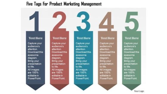 Business Diagram Five Tags For Product Marketing Management Presentation Template Business Diagram Five Tags For Product Marketing Management Presentation Template