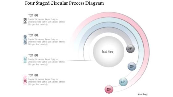 Business Diagram Four Staged Circular Process Diagram Presentation Template Business Diagram Four Staged Circular Process Diagram Presentation Template