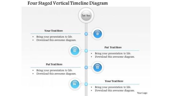Business Diagram Four Staged Vertical Timeline Diagram Presentation Template Business Diagram Four Staged Vertical Timeline Diagram Presentation Template
