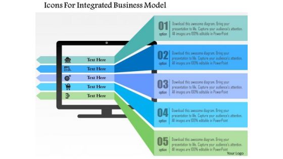 Business Diagram Icons For Integrated Business Model Presentation Template Business Diagram Icons For Integrated Business Model Presentation Template