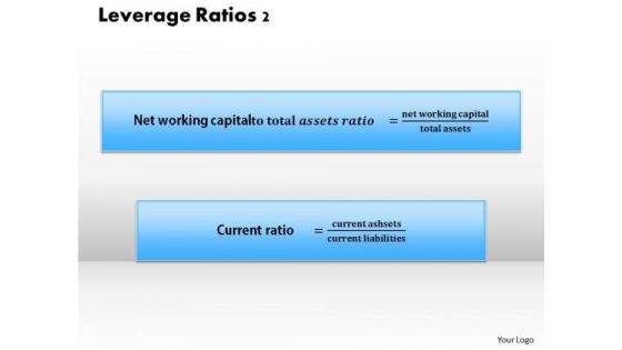 Business Diagram Leverage Ratios 2 PowerPoint Ppt Presentation