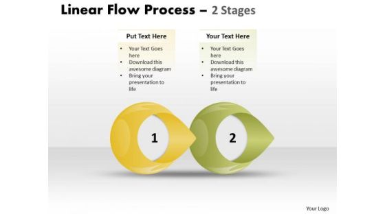 Business Diagram Linear Flow Process 2 Stages Business Diagram Linear Flow Process 2 Stages