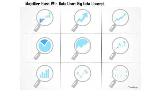 Business Diagram Magnifier Glass With Data Chart Big Data Concept Ppt Slide Business Diagram Magnifier Glass With Data Chart Big Data Concept Ppt Slide