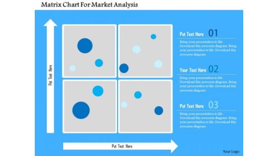 Business Diagram Matrix Chart For Market Analysis Presentation Template Business Diagram Matrix Chart For Market Analysis Presentation Template