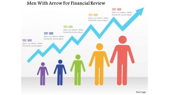 Business Diagram Men With Arrow For Financial Review Presentation Template Business Diagram Men With Arrow For Financial Review Presentation Template