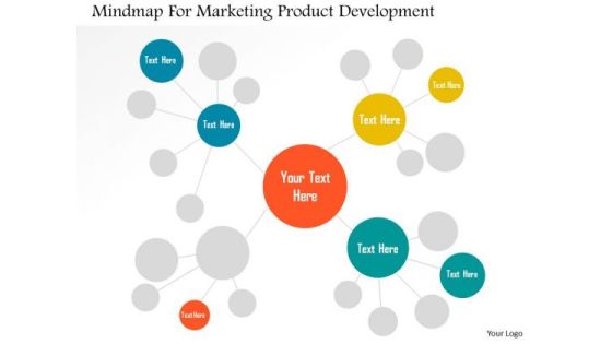 Business Diagram Mindmap For Marketing Product Development Presentation Template Business Diagram Mindmap For Marketing Product Development Presentation Template