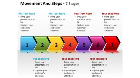 Business Diagram Movement And Steps 7 Stages Sales Diagram Business Diagram Movement And Steps 7 Stages Sales Diagram