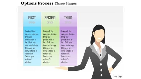 Business Diagram Options Process Three Stages Presentation Template Business Diagram Options Process Three Stages Presentation Template