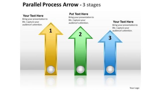 Business Diagram Parallel Process Arrow 3 Stages Business Cycle Diagram Business Diagram Parallel Process Arrow 3 Stages Business Cycle Diagram