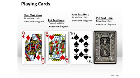 Business Diagram Playing Cards Consulting Diagram Business Diagram Playing Cards Consulting Diagram