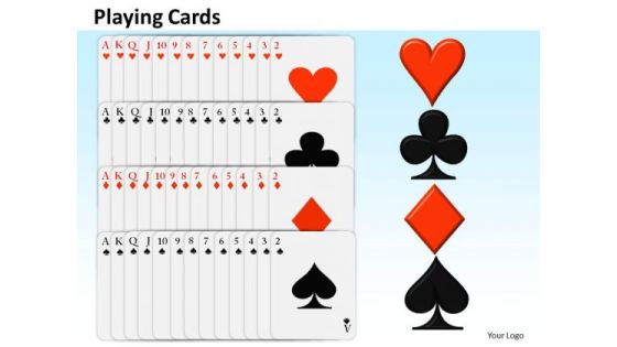 Business Diagram Playing Cards Mba Models And Frameworks