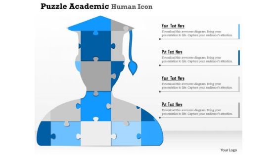 Business Diagram Puzzle Academic Human Icon Presentation Template Business Diagram Puzzle Academic Human Icon Presentation Template
