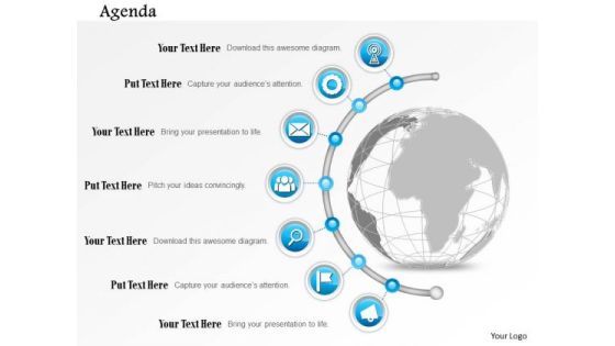 Business Diagram Seven Point Agenda Diagram Presentation Template Business Diagram Seven Point Agenda Diagram Presentation Template