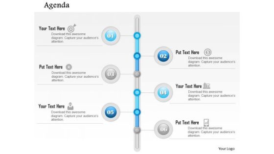 Business Diagram Six Point Timeline Agenda Diagram Presentation Template Business Diagram Six Point Timeline Agenda Diagram Presentation Template