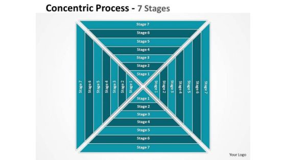 Business Diagram Sqare Concentric Process With 7 Stages Strategy Diagram Business Diagram Sqare Concentric Process With 7 Stages Strategy Diagram