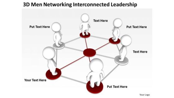 Business Diagram Templates 3d Men Networking Interconnected Leadership PowerPoint Slides Business Diagram Templates 3d Men Networking Interconnected Leadership PowerPoint Slides