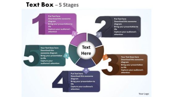 Business Diagram Text Box Style Strategy Diagram Business Diagram Text Box Style Strategy Diagram
