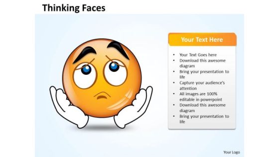 Business Diagram Thinking Faces Business Diagram Business Diagram Thinking Faces Business Diagram