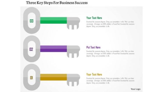 Business Diagram Three Key Steps For Business Success Presentation Template Business Diagram Three Key Steps For Business Success Presentation Template