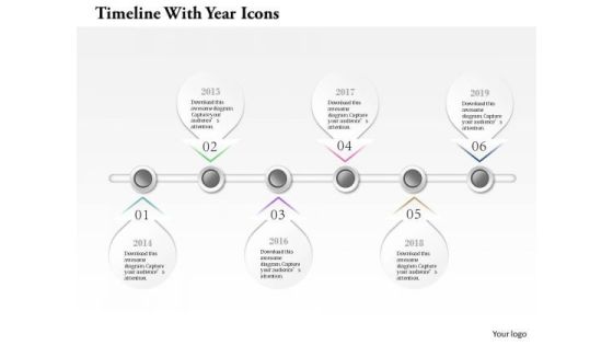 Business Diagram Timeline With Year Icons Info Graphic Presentation Template Business Diagram Timeline With Year Icons Info Graphic Presentation Template