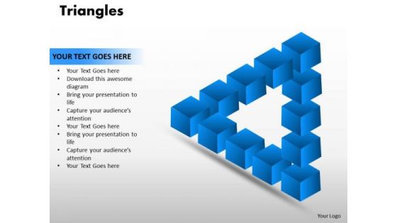 Business Diagram Triangles Sales Diagram Business Diagram Triangles Sales Diagram