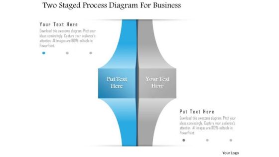 Business Diagram Two Staged Process Diagram For Business Presentation Template Business Diagram Two Staged Process Diagram For Business Presentation Template