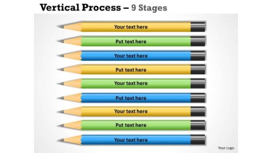 Business Diagram Vertical Process 9 Stages Consulting Diagram Business Diagram Vertical Process 9 Stages Consulting Diagram