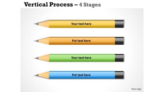 Business Diagram Vertical Process Four Stages Sales Diagram Business Diagram Vertical Process Four Stages Sales Diagram