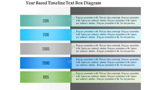 Business Diagram Year Based Timeline Text Box Diagram PowerPoint Template Business Diagram Year Based Timeline Text Box Diagram PowerPoint Template