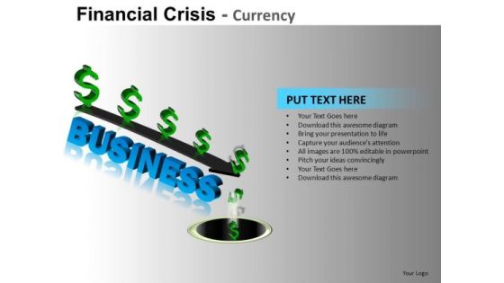 Business Down The Drain PowerPoint Slides Business Down The Drain PowerPoint Slides