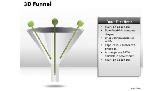 Business Finance Strategy Development 3 Way Process Funnel Diagram Sales Diagram Business Finance Strategy Development 3 Way Process Funnel Diagram Sales Diagram