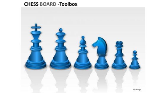Business Finance Strategy Development Chess Board Marketing Diagram