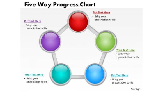 Business Finance Strategy Development Five Way Progress Chart Sales Diagram Business Finance Strategy Development Five Way Progress Chart Sales Diagram