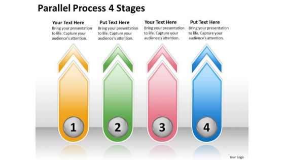 Business Finance Strategy Development Parallel Process 4 Stages Business Framework Model Business Finance Strategy Development Parallel Process 4 Stages Business Framework Model