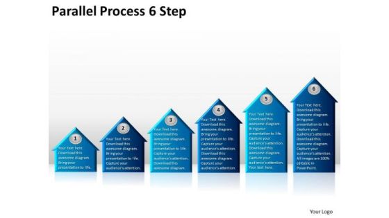 Business Finance Strategy Development Parallel Process 6 Step Marketing Diagram Business Finance Strategy Development Parallel Process 6 Step Marketing Diagram