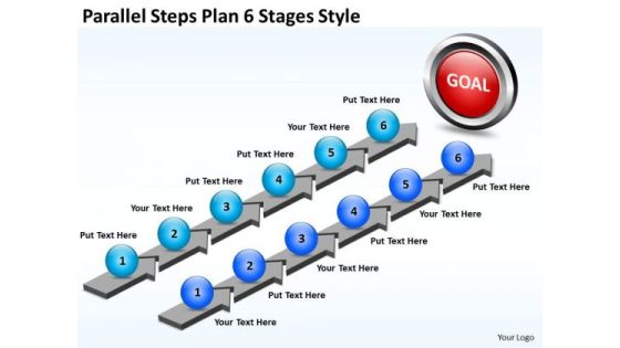 Business Finance Strategy Development Parallel Steps Plan 6 Stages Style Marketing Diagram Business Finance Strategy Development Parallel Steps Plan 6 Stages Style Marketing Diagram