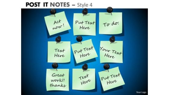 Business Finance Strategy Development Post It Notes Style 4 Business Diagram Business Finance Strategy Development Post It Notes Style 4 Business Diagram