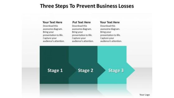Business Finance Strategy Development Three Steps To Prevent Business Losses Marketing Diagram Business Finance Strategy Development Three Steps To Prevent Business Losses Marketing Diagram